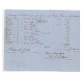 1860 Watson Freeman Bill of Sale