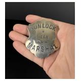 Gunlock Utah Marshal Badge Langenbacker