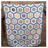 1930s Grandmothers Flower Garden Quilt