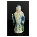 Ukraine Ded Moroz Wood Father Frost Figure
