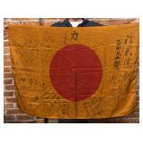 WW2 Japanese Captured Meatball Hinomaru Flag