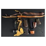 Collection of Rifle and Archery Accessories