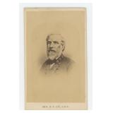 Civil War General Robert E. Lee CDV Photo