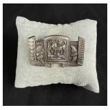 Chinese Peranakan Straights Sterling Silver Brooch