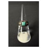 Bell Trading Post Sterling Silver Turquoise Ring