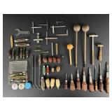 Collection of Gun Cleaning Reloading Tools