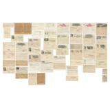 Massachusetts Drugstore and Grocery Billheads