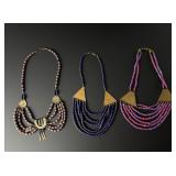 Collection of African Beaded Necklaces