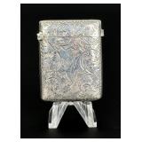 Victorian Sterling Match Safe Vesta Case