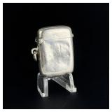 1915 Sterling Match Safe Vesta Case