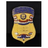 1977 75th Anniversary Secret Service Police Badge