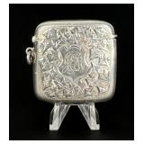 1914 Sterling Match Safe Vesta Case