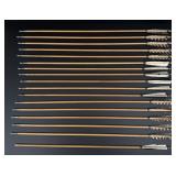 Collection of Bamboo Archery Arrows