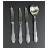 Georg Jensen Beaded Sterling Silver Flatware