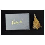 Eisenberg Ice Christmas Tree Brooch