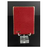 French Slide Lizard Skin Slim Cigarette Case