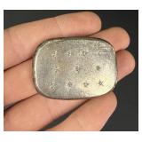 Sterling Silver Gemstone Pill Box