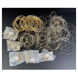 Collection of Gold Plates Jewelry Findings