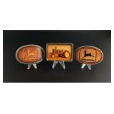Agri Photo John Deere Leather Belt Buckles