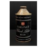Carlings Black Label Cone Top Beer Can