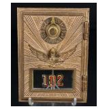 Antique Bronze Montana Post Office Box Door