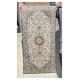 Kerman Iran Silk Persian Oriental Rug