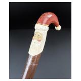 Santa Claus Christmas Walking Stick Cane