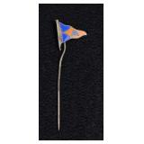 Sterling Silver Yacht Club Stick Pin