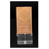 Northwestern Energy Montana One Pound Copper Bar