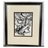 M. Etheridge Twisted Tree Print