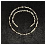 Sterling Silver Twisted Bracelets