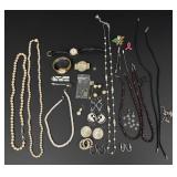 Collection of Costume and Shell Jewelry