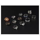 Collection of Art Deco Rings