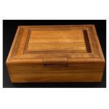 Acacia and Oak Wood Jewelry Box