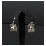 Far Fetched Sterling Silver Earrings