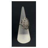 Sterling Silver Marcasite Ring
