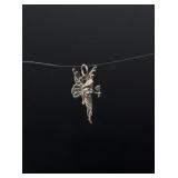 Sterling Silver Fairy Pendant