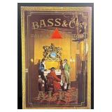 Bass & Co Ales Cardboard Standup Beer Sign