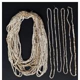 Group of White Native American Trade Beads