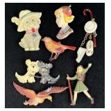 Mid Century Girl Scout and Assorted Pins
