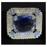 Costume Rhinestone Jewelry Brooch