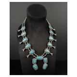 Goldette Squash Blossom Necklace