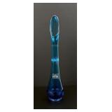 Viking Epic Bluenique Blue Swung Vase