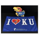University of Kansas Sign and Banner