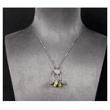 Sterling Silver Sneaker Charm Necklace