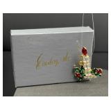 Eisenberg Ice Rhinestone Candle Pin