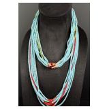 Nigerian African Glass Trade Bead Necklaces