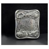 Victorian Sterling Floral Match Safe