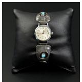 Navajo Sterling Shadowbox Watch Tips