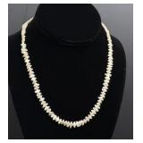 Gold Filled Faux Pearl Necklace